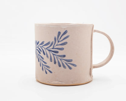 HAND-PAINTED CERAMIC COFFEE MUG - #5269