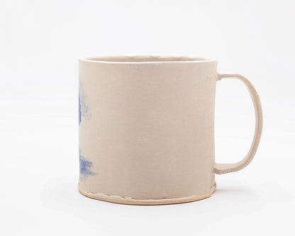 HAND-PAINTED CERAMIC COFFEE MUG - #5272