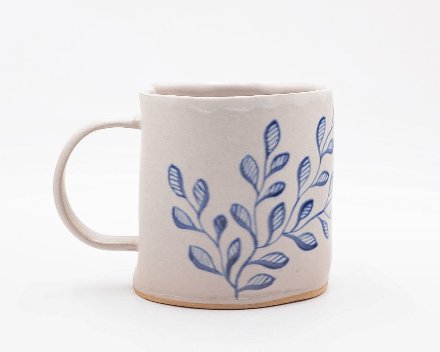 HAND-PAINTED CERAMIC COFFEE MUG - #5280