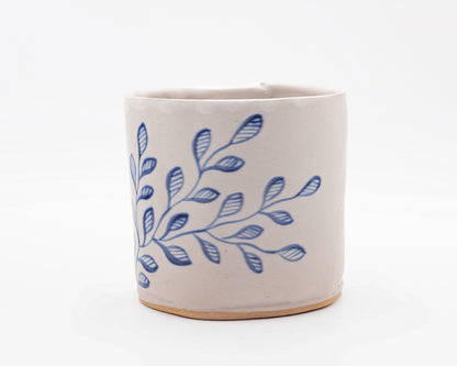 HAND-PAINTED CERAMIC COFFEE MUG - #5280