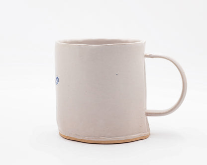 HAND-PAINTED CERAMIC COFFEE MUG - #5280