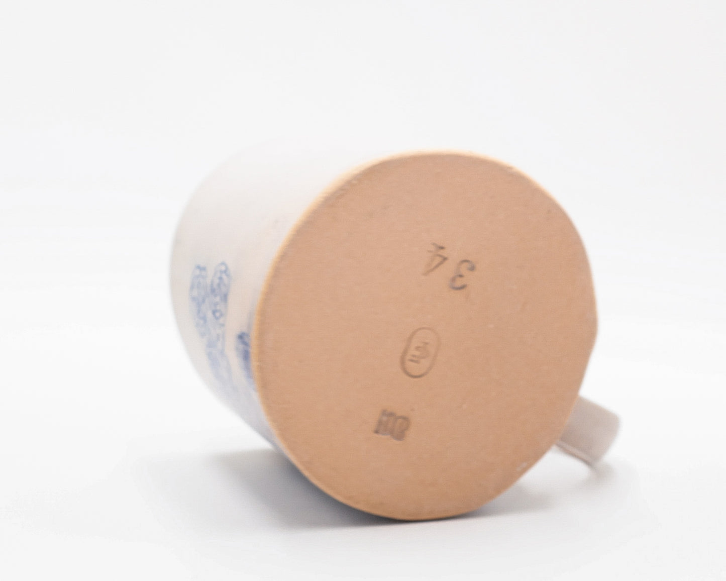 HAND-PAINTED CERAMIC COFFEE MUG - #5281