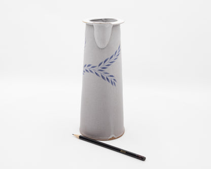 HAND PAINTED CERAMIC CARAFE - #48