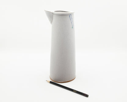 HAND PAINTED CERAMIC CARAFE - #51