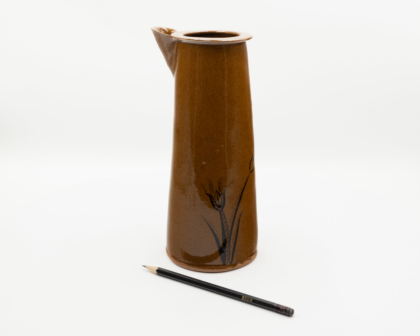 HAND PAINTED CERAMIC CARAFE - #52