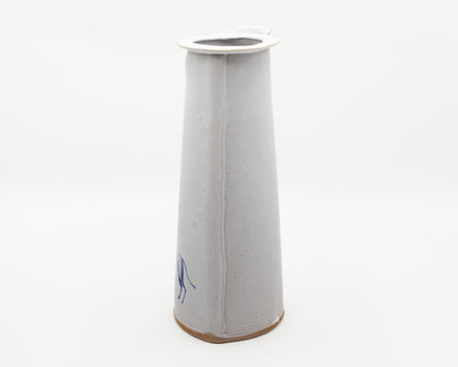 HAND PAINTED CERAMIC CARAFE - #57