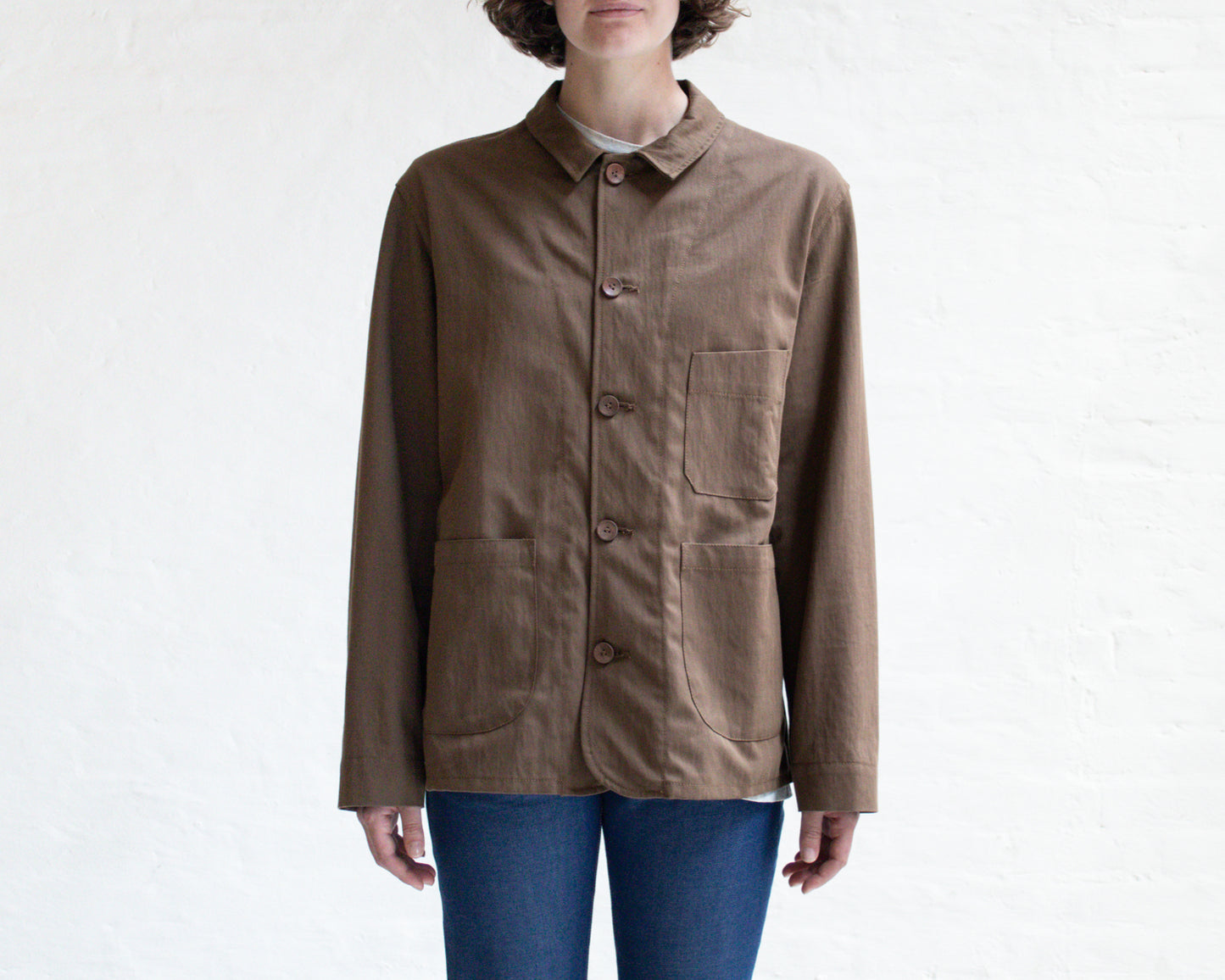 BDDW CHORE COAT - BROWN COTTON