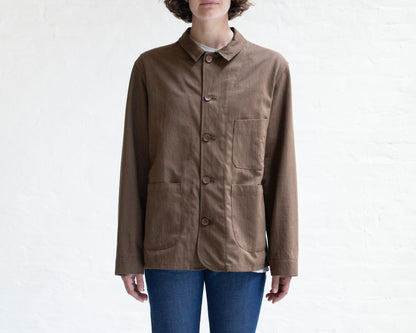 BDDW CHORE COAT - BROWN COTTON
