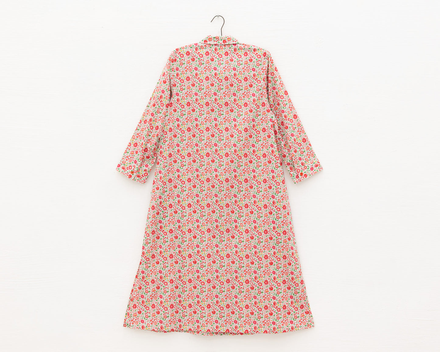 M. CROW BUTTONED SHIRT DRESS IN FLORAL - WOMENS SIZE SMALL