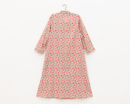 M. CROW BUTTONED SHIRT DRESS IN FLORAL - WOMENS SIZE SMALL