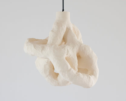 HANGING LIGHT SCULPTURE BY JEN WINK HAYS - 4 LIGHT CHANDELIER