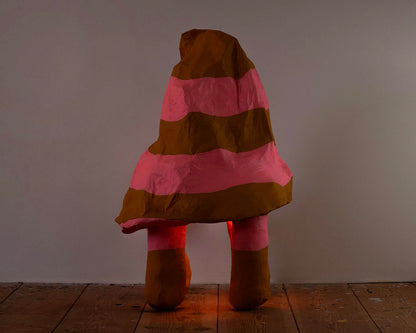 STANDING LIGHT SCULPTURE BY JEN WINK HAYS - 1 LIGHT FLOOR LAMP
