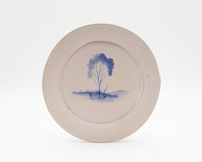 HAND-PAINTED CERAMIC PLATE - #465