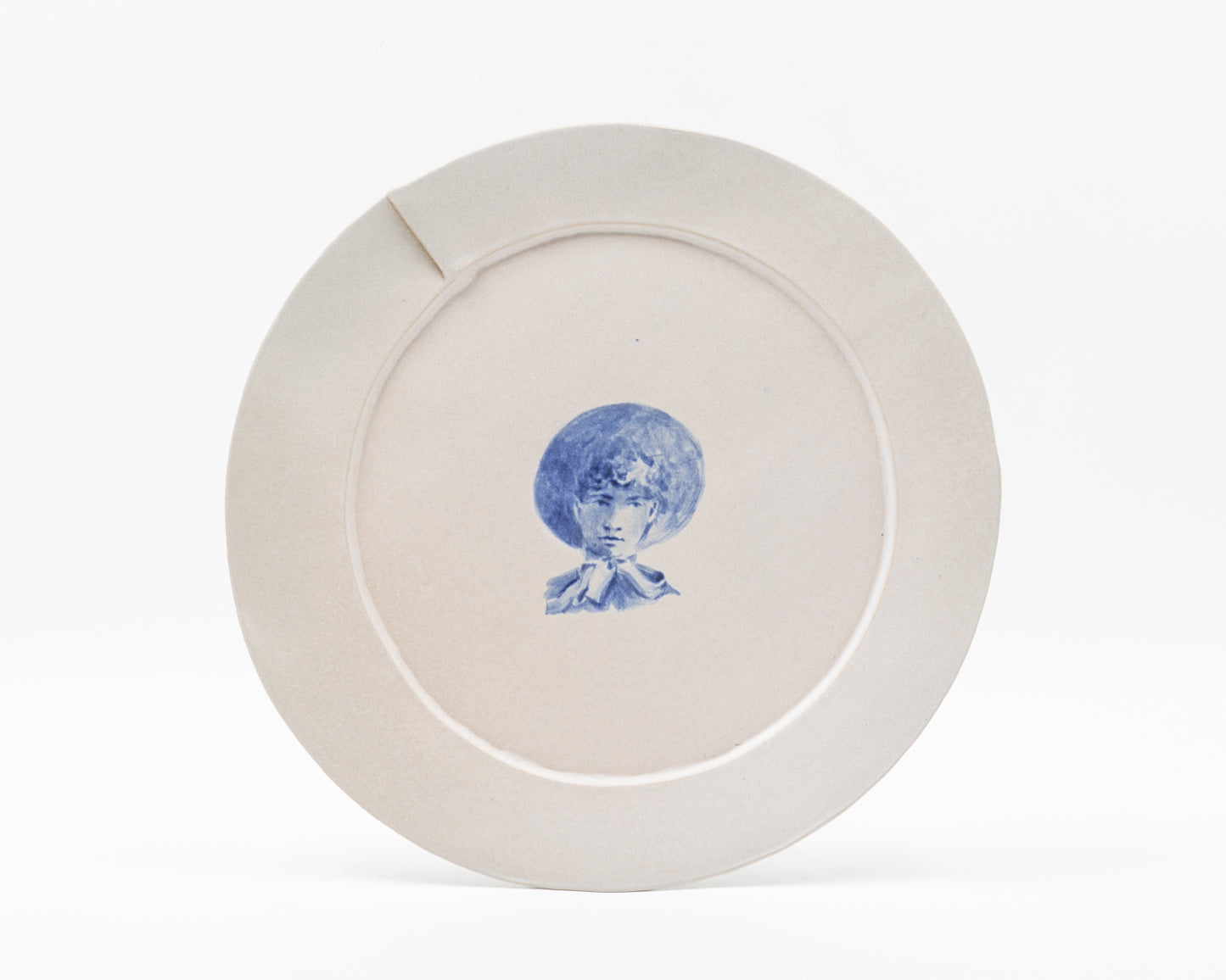 HAND-PAINTED COWBOY DINNER PLATE - #642 (ED. 9/12)