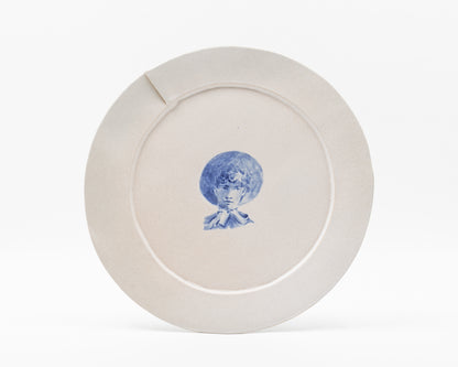 HAND-PAINTED COWBOY DINNER PLATE - #642 (ED. 9/12)