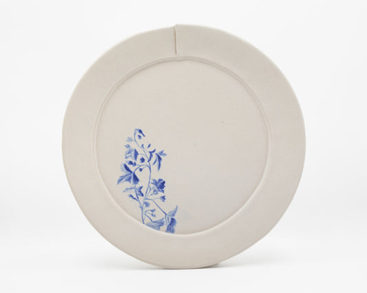 HAND-PAINTED CERAMIC DINNER PLATE - #646