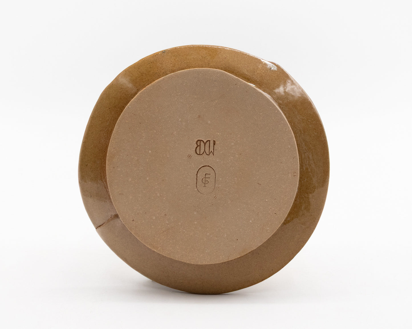 HAND-PAINTED CERAMIC SIDE PLATE - #547