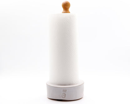 HAND-PAINTED CERAMIC PAPER TOWEL HOLDER - #71