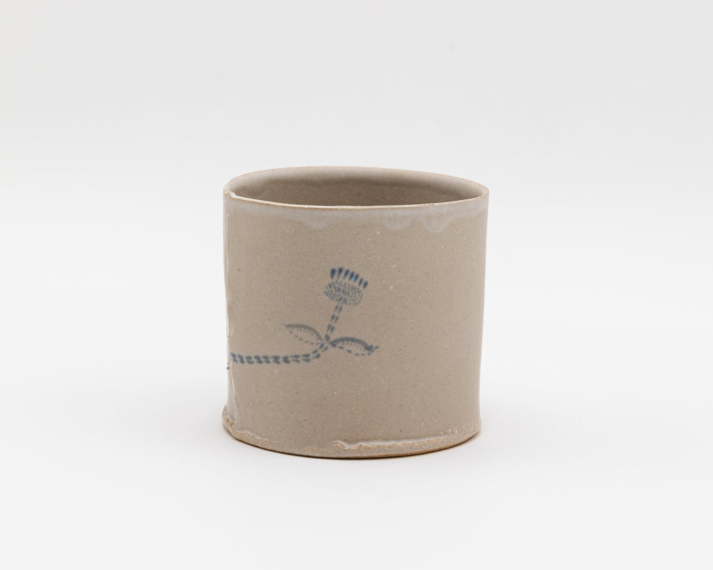 HAND-PAINTED CERAMIC ROCKS CUP - #497