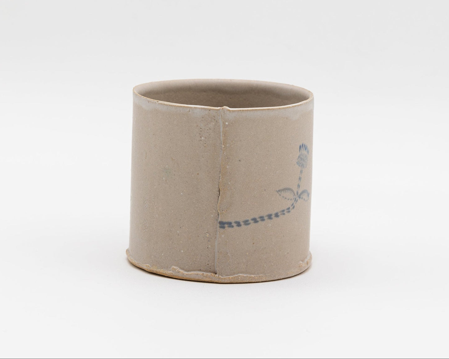 HAND-PAINTED CERAMIC ROCKS CUP - #497