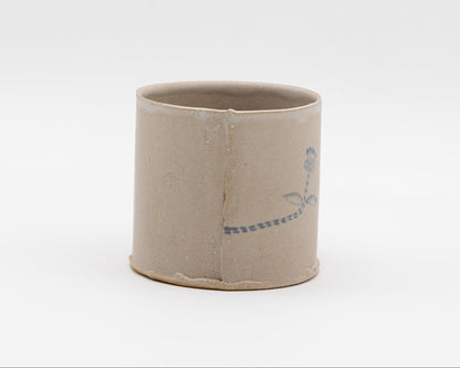 HAND-PAINTED CERAMIC ROCKS CUP - #497