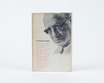 VINTAGE 1957 COPY OF "MYTH AND GUILT: THE CRIME AND PUNISHMENT OF MANKIND" BY THEODOR REIK