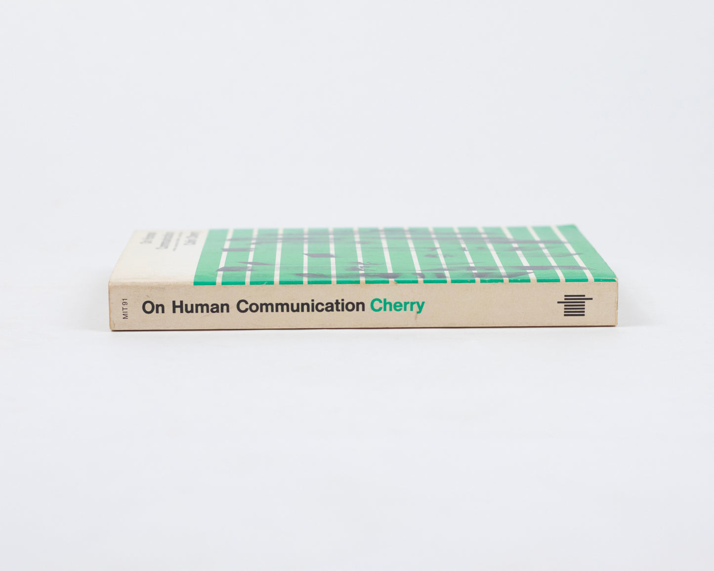 VINTAGE 1966 COPY OF "ON HUMAN COMMUNICATION: A REVIEW, A SURVEY, AND A CRITICISM" BY COLIN CHERRY