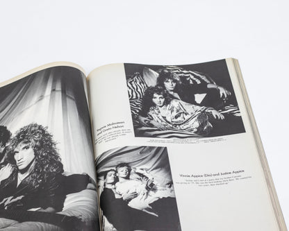 VINTAGE INTERVIEW MAGAZINE -  APRIL 1986 CYNDI LAUPER