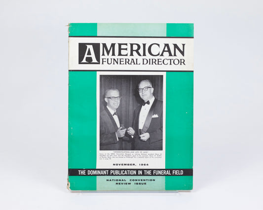VINTAGE "AMERICAN FUNERAL DIRECTOR" MAGAZINE - NOVEMBER 1964