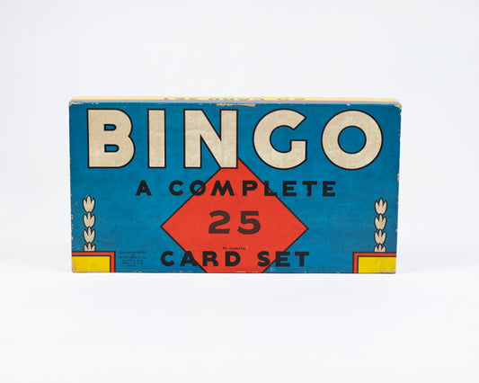 VINTAGE 1950S MILTON BRADLEY BINGO GAME SET