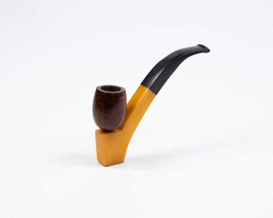 VINTAGE MODERNIST BAKELITE SMOKING PIPE