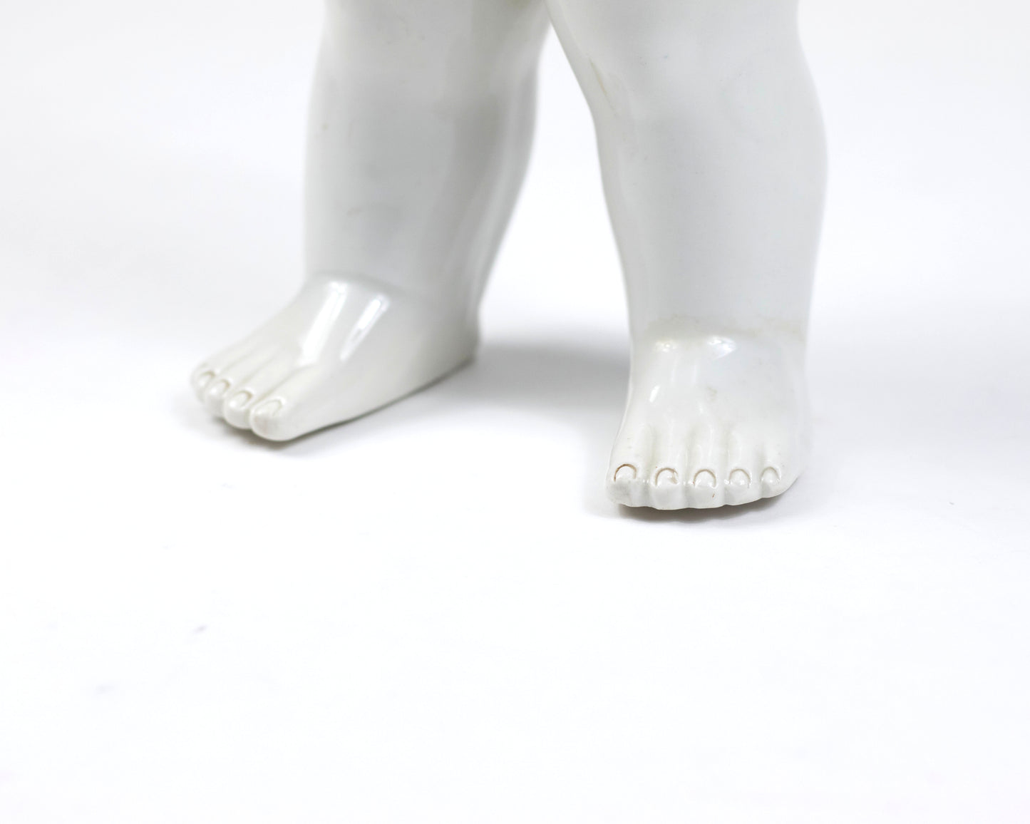VINTAGE GERMAN "FROZEN CHARLIE" PORCELAIN DOLL