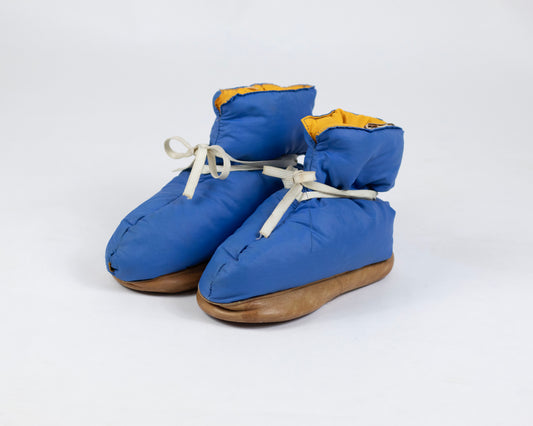 VINTAGE 1970S REI DOWN-FILLED CABIN BOOTIES