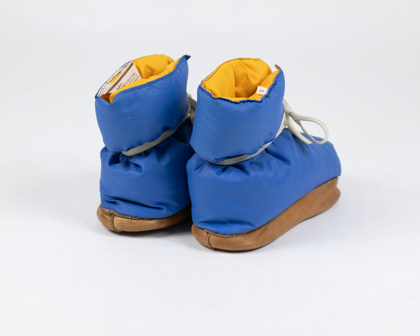 VINTAGE 1970S REI DOWN-FILLED CABIN BOOTIES