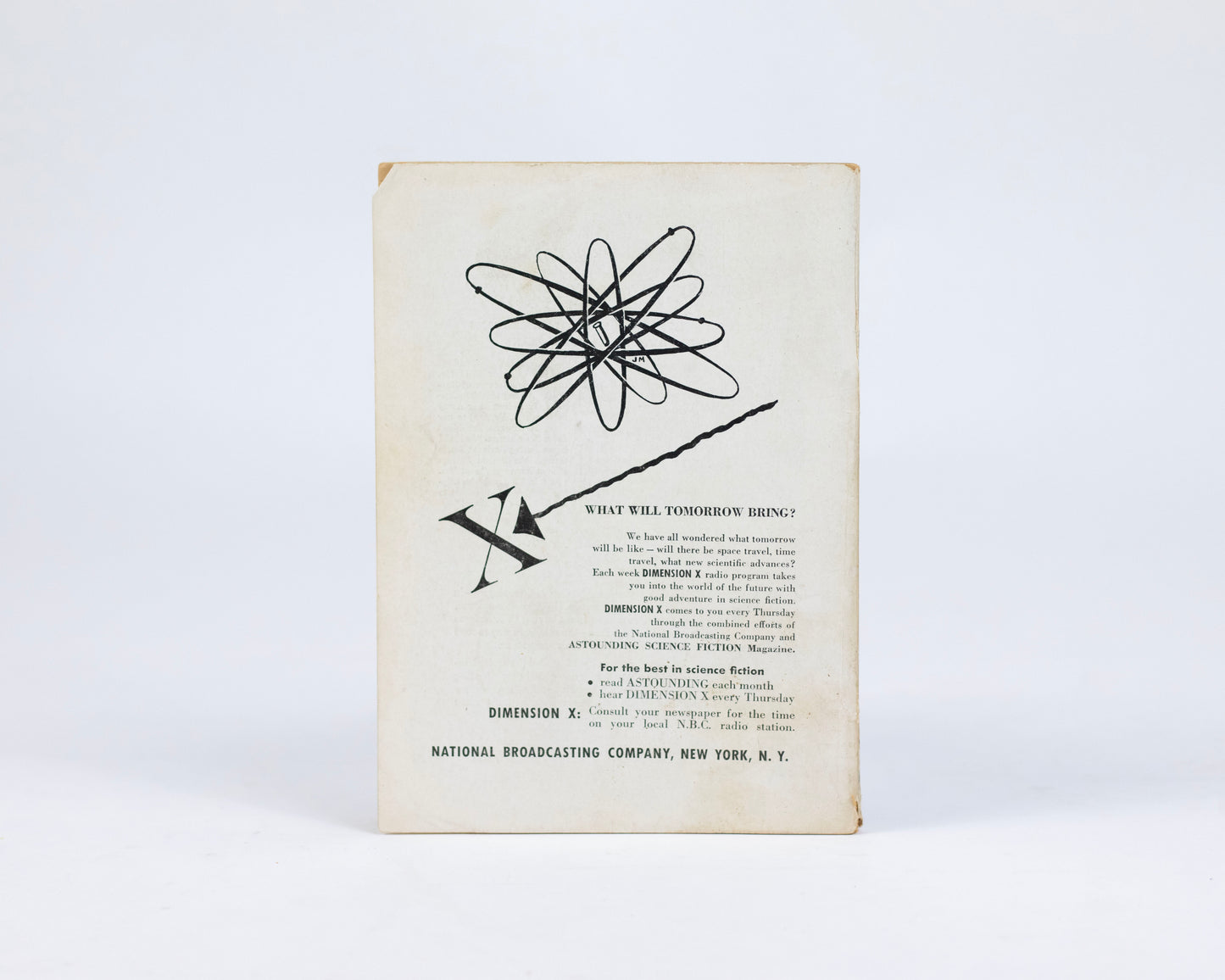 VINTAGE "ASTOUNDING SCIENCE FICTION" MAGAZINE - OCTOBER 1951