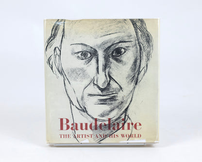 VINTAGE 1969 COPY OF "WHO WAS BAUDELAIRE? THE ARTIST AND HIS WORLD" BY GEORGES POULET