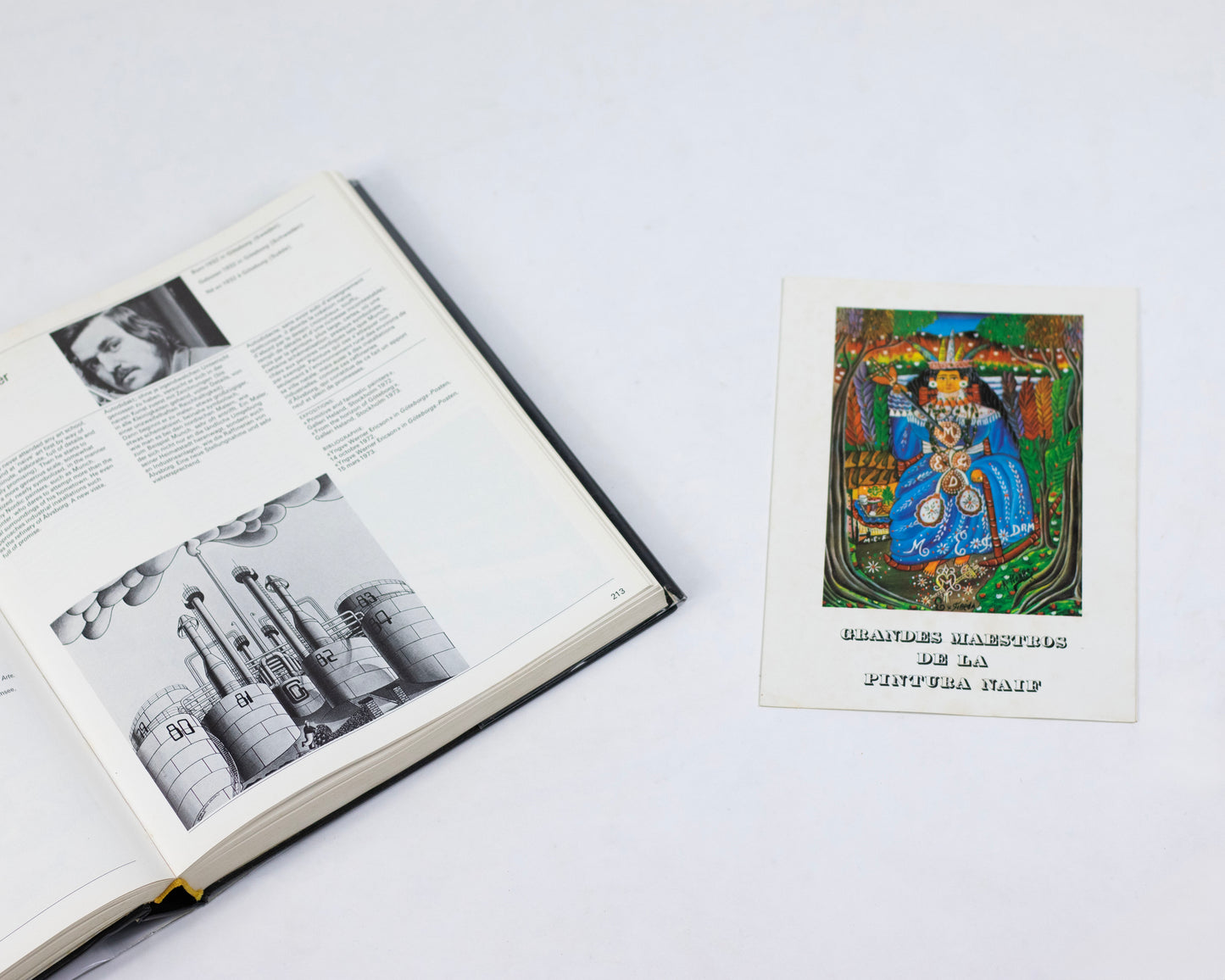 VINTAGE 1976 COPY OF "PEINTRES NAIFS; LEXICON OF THE WORLD'S NAIVE PAINTERS" BY ANATOLE JAKOVSKY