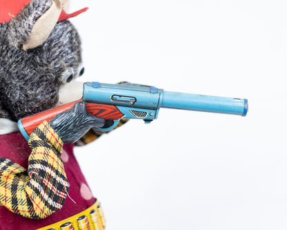 VINTAGE 1950S SAN MARUSAN "SHOOTING BEAR" TOY