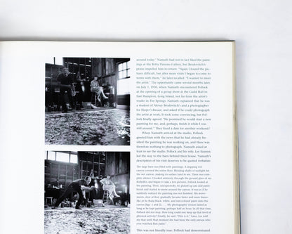 VINTAGE 1998 COPY OF "JACKSON POLLOCK" BY KIRK VARNEDOE