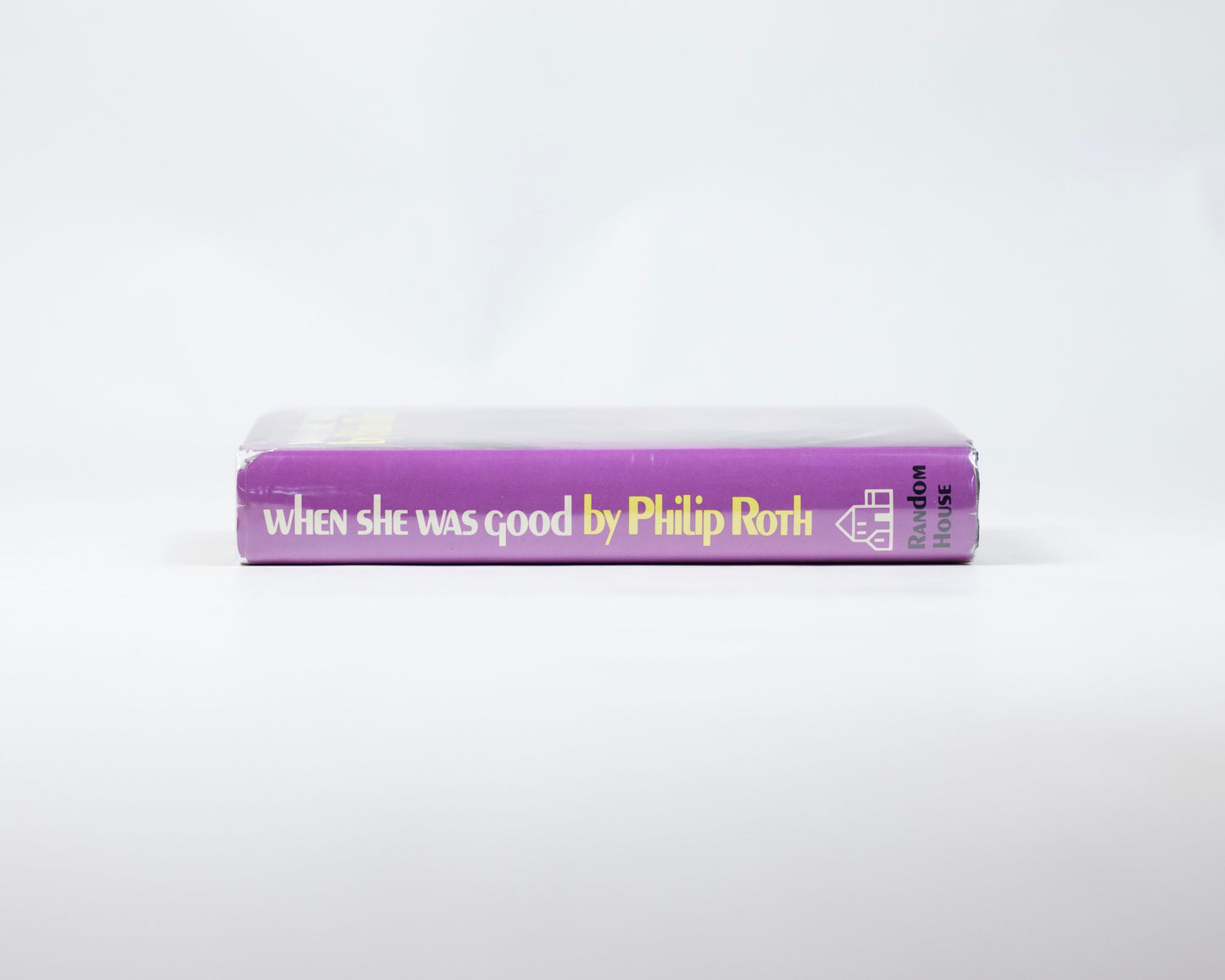 VINTAGE 1967 FIRST EDITION COPY OF "WHEN SHE WAS GOOD" BY PHILIP ROTH