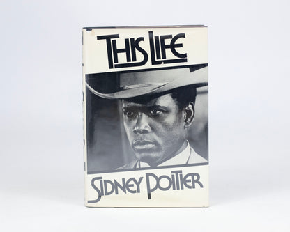 VINTAGE 1980 COPY OF "THIS LIFE" BY SIDNEY POITIER