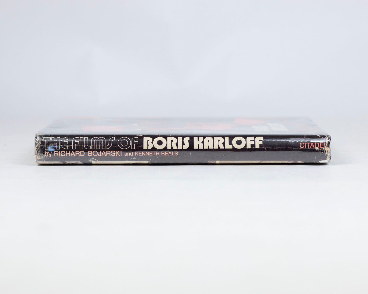 VINTAGE 1974 COPY OF "THE FILMS OF BORIS KARLOFF" BY RICHARD BOJARSKI AND KENNETH BEALS