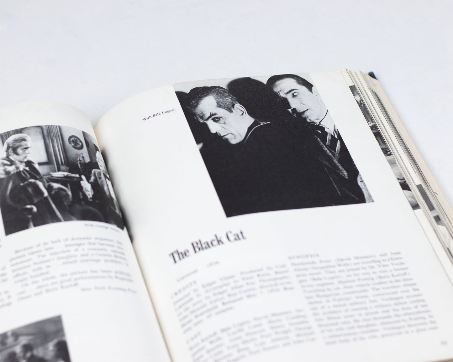 VINTAGE 1974 COPY OF "THE FILMS OF BORIS KARLOFF" BY RICHARD BOJARSKI AND KENNETH BEALS