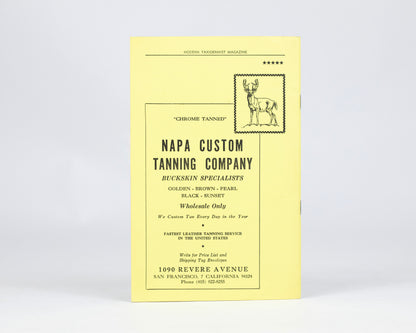 VINTAGE "MODERN TAXIDERMIST" MAGAZINE - DECEMBER 1971 #193
