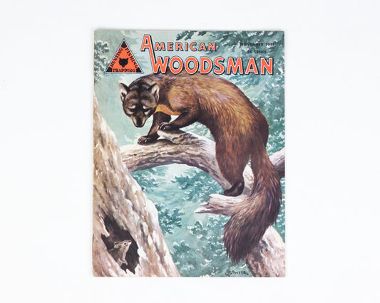 VINTAGE "AMERICAN WOODSMAN" MAGAZINE - NOVEMBER 1951