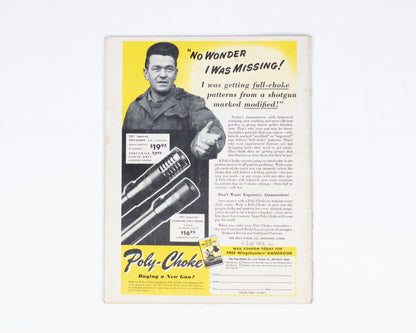 VINTAGE "AMERICAN WOODSMAN" MAGAZINE - NOVEMBER 1951