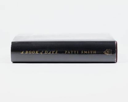 2022 COPY OF "A BOOK OF DAYS" BY PATTI SMITH