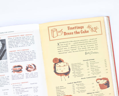 VINTAGE 1950 FIRST EDITION COPY OF "BETTY CROCKER'S PICTURE COOK BOOK"
