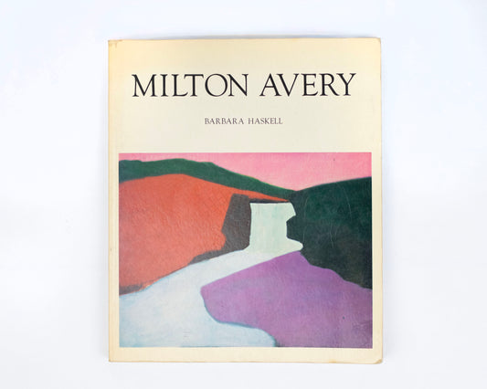 VINTAGE 1982 COPY OF EXHIBITION CATALOG "MILTON AVERY" BY BARBARA HASKELL