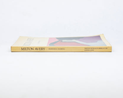 VINTAGE 1982 COPY OF EXHIBITION CATALOG "MILTON AVERY" BY BARBARA HASKELL